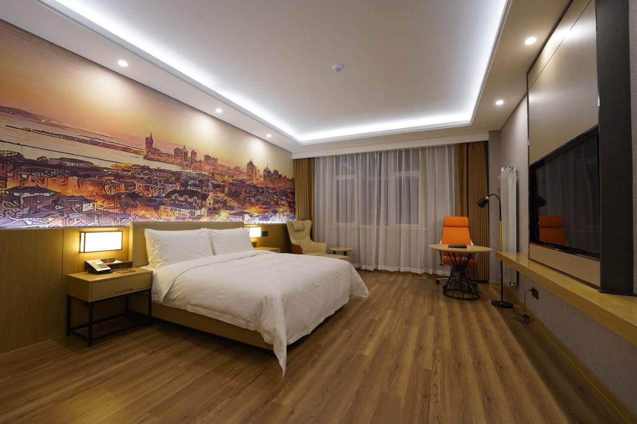 Joy Fall Hotel Jiaozhou ภายนอก รูปภาพ