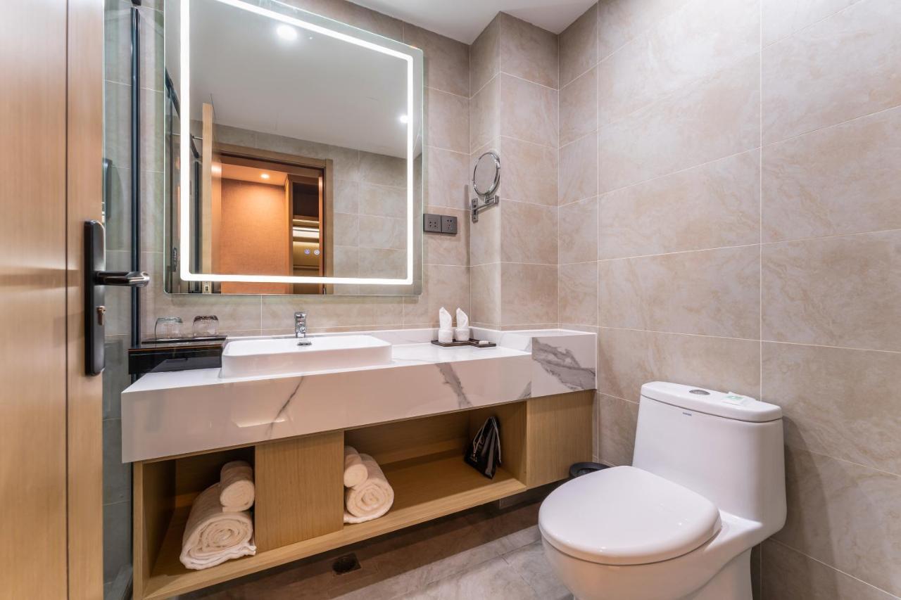 Joy Fall Hotel Jiaozhou ภายนอก รูปภาพ