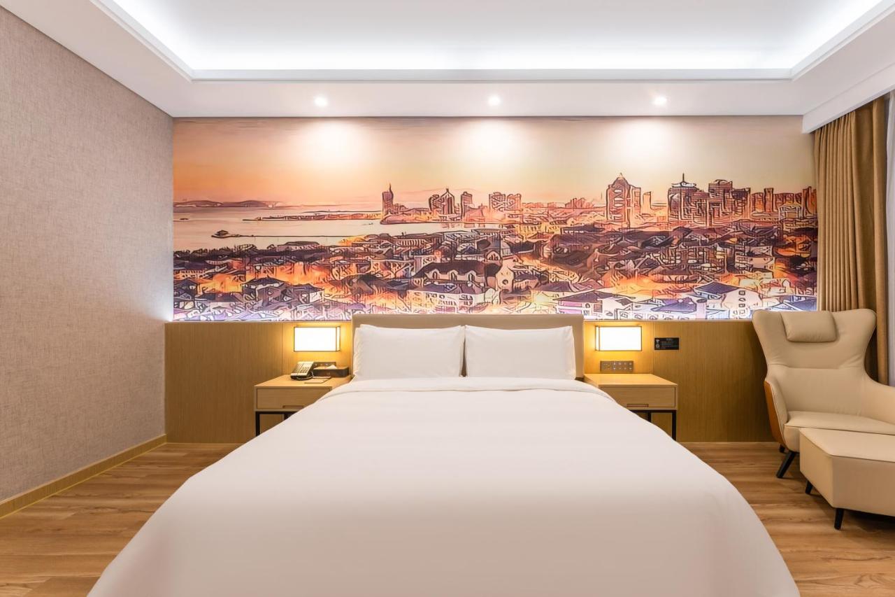 Joy Fall Hotel Jiaozhou ภายนอก รูปภาพ